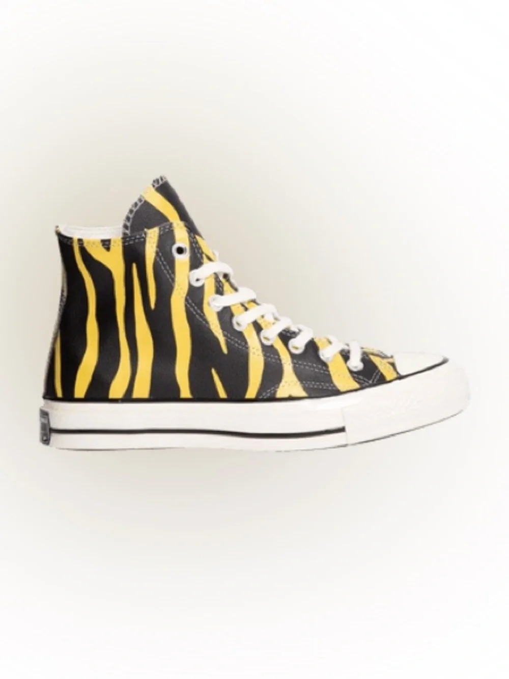 Mens Converse Chuck 70 Hi Vivid Black Sulfer Zebra Print Leather 165965C Size 8 - Picture 1 of 4